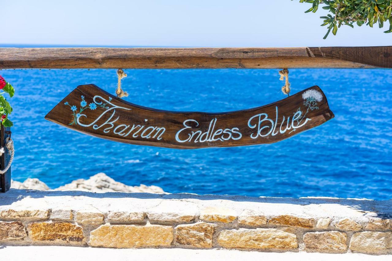 Ikarian Endless Blue Pensionat Kouniadi Exteriör bild